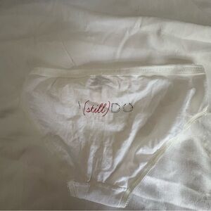 Victoria's Secret White Briefs